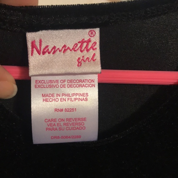 Girl’s Velvet & Lace Tiered Dress - Picture 6 of 7